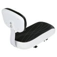 thumbnail image 3 of Bike Rear Seat Back Seat Cycling Bike MTB PU Leather Soft Cushion Rear Rack Seat Seat with Back Rest, 3 of 6