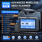XTOOL D7W V2.0 Bluetooth OBD2 Scanner Diagnostic Tool All System Bidirectional Scan Tool, PMI, 39 Resets, FCA, 3 Years Free Update