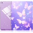 thumbnail image 1 of Funda para tablet INFILAND para iPad 10.2" con brillo, transparente y soporte para Apple Pencil, 1 of 8