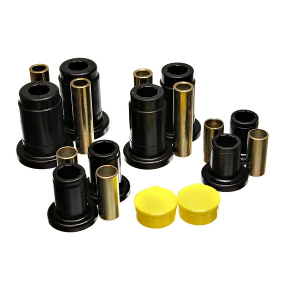 Energy Suspension 4.3150G Polyurethane Control Arm Bushings Black Fits select: 1992-1997 MERCURY GRAND MARQUIS, 1992 FORD CROWN VICTORIA