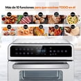 thumbnail image 5 of Horno Freidora de aire MASTERCHEF MK-AF88O-20SDT Acero Inox, 5 of 5