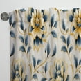 thumbnail image 5 of Designart "Victorian Motifs with a Contemporary Twist IX" Floral Curtain Panels, 5 of 6