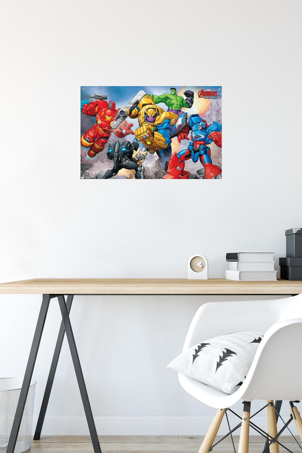 Marvel Avengers: Mechstrike - Battle Wall Poster with Pushpins, 14.725" x 22.375"