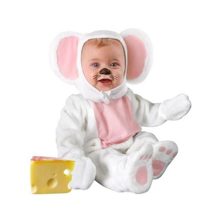 Baby White Mouse Costume