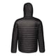 thumbnail image 3 of Regatta - Chaqueta con Capucha Arcadia II para Hombre (Negro Grafito/Rojo Oriente) Regatta UTRG3745_graphiteblackorientred, 3 of 3
