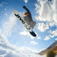thumbnail image 2 of Jivo High-Performance All-Mountain Snowboards, Freestyle Single Rider Adult Snowboards, Outdoor Winter Snow Board, 141 cm, Blue and White, 2 of 3