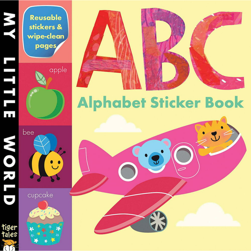 Abc Alphabet Sticker Book Paperback