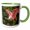 Green/White, variant on 3drose, Usa, Louisiana, Jefferson Island. Roseate Spoonbill in Flight., 11oz Two-tone Yellow Mug