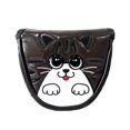 thumbnail image 1 of Cubierta de la cabeza del palo de golf Macarena Universal Golf Club Headcover PU Cuero Negro, 1 of 7
