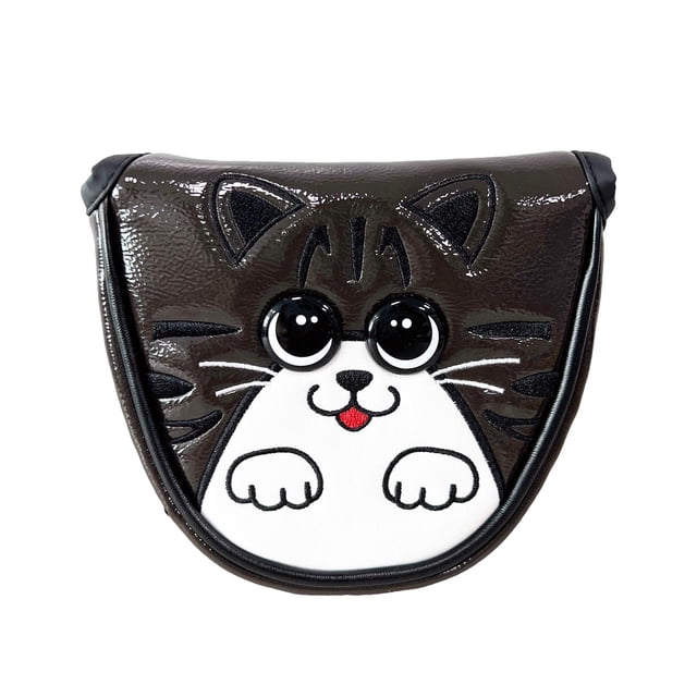 Cubierta de la cabeza del palo de golf Macarena Universal Golf Club Headcover PU Cuero Negro