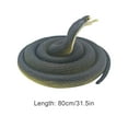 thumbnail image 2 of CNKOO Simulation Snake Plush Realistic Stuffed Snake Toy Lifelike Snake Gifts For Kids Birthday Party Prank Props, 2 of 5
