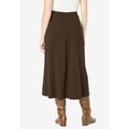 thumbnail image 2 of Woman Within Plus Size Ponte Knit A-Line Skirt, 2 of 3