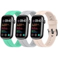 thumbnail image 1 of wonima11 Sport Watch Band Compatible for FITVII HM08 Fitness Tracker Replacement Soft Silicone Wristband Sport Strap for FITVII Slim Fitness Tracker Bands for Men Women, 1 of 1