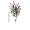 Clearance! Fenull Artificial Flowers, 8Pcs Simulation Lavender 5 Fork