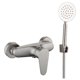 thumbnail image 1 of Rociador de mano con manguera de 59 pulgadas, válvula de núcleo de cerámica que garantiza un funcionamiento suave, grifo de baño de acero inoxidable SUS304 para un control confiable de agua fría y, 1 of 3