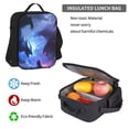 thumbnail image 5 of Pofeuu Red And Blue Fire Dragon Print Backpack Travel Backpacks With Lunch Bag Pencil Bag Set 3 pcs Set Cartoon Backpack, 5 of 7