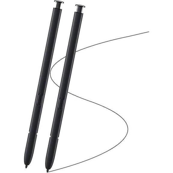 xzyuan 2 Pack Black Galaxy S22 Ultra Pen for Samsung Galaxy S22 Ultra 5G Touch Screen Stylus Pen Replacement Parts for Samsung Galaxy S22 Ultra S Pen NoBluetooth Function