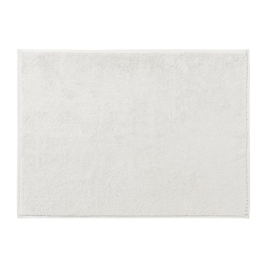 J. Queen New York Linden Turkish Cotton Bath Mat White 20 x 32