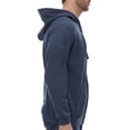 thumbnail image 2 of M&O 3331 Unisex Zipper Fleece Hoodie, 2 of 3