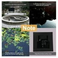 thumbnail image 4 of Solar Fountain Pump, Solar Fountain Easy To Use 4 Modes Magnetic Switch LED Color Light with Windmill for Outdoors, 4 of 7