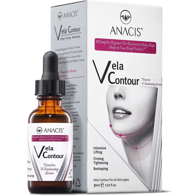 Sérum Reafirmante Vela Contour 30 Ml para Piel Flácida y Papada