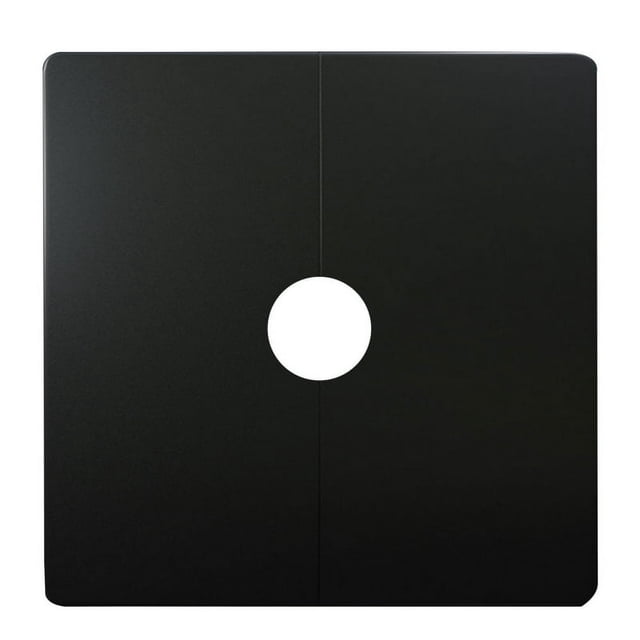 HLONK Plastic Split Square Escutcheon Plate Wall Split Flange Household Hardware