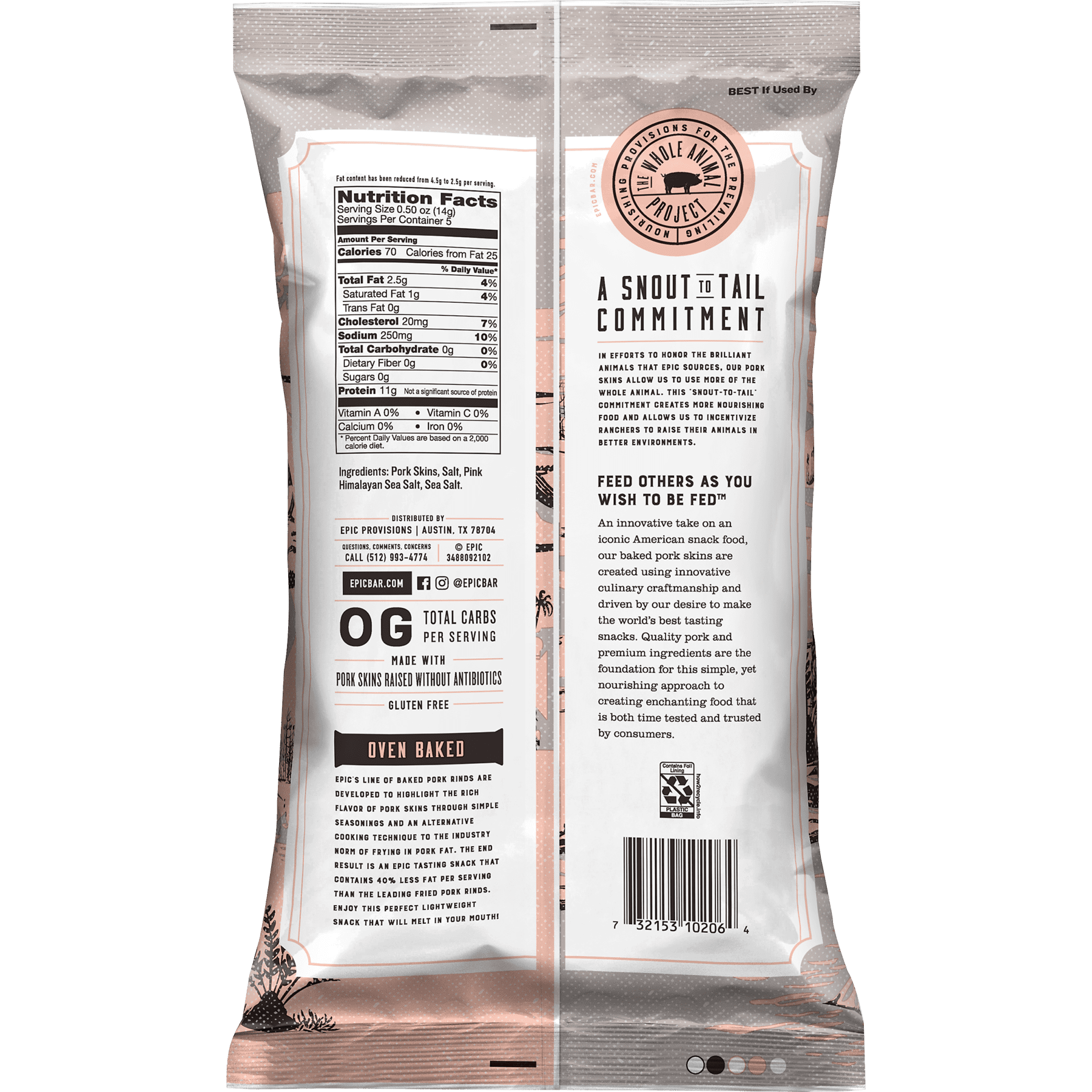 Epic Pork Rinds Nutrition Facts Blog Dandk