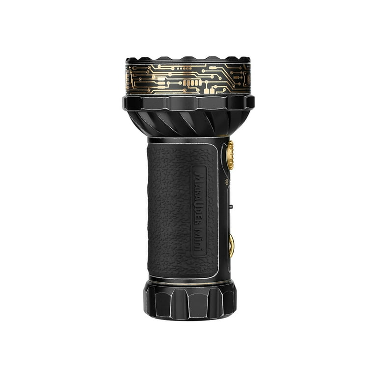 Olight Marauder Mini Golden Black Rechargeable Flashlight with
