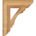 thumbnail image 3 of Ekena Millwork 6"W x 24"D x 28"H Olympic Slat Rough Sawn Bracket, Western Red Cedar, 3 of 4