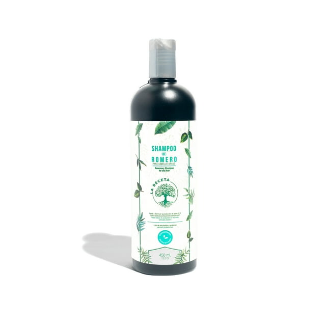 Shampoo de Romero Para Cabello Graso La Receta 450 ml