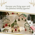 thumbnail image 5 of Spode Christmas Tree Miniature Christmas Village Figural Decoration, LED Lighted Christmas Village Set, Ceramic Holiday Decor - Dolomite Christmas Collectible for Indoor Display (Public House), 5 of 7