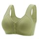 thumbnail image 1 of Sujetador con cierre frontal para mujeres mayores, cómodo, sin aros, varios colores -3738940818351 44 verde, 1 of 5