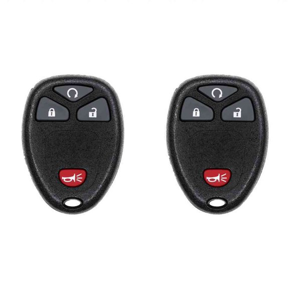 Car Key Fob Keyless Entry Remote for Chevrolet Avalanche 2010 FCC OUC60270 OUC60221 Part Number 15913421 20868672 20952474 Pack of 2