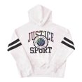 thumbnail image 1 of Sudadera Justice Talla 12 Deportiva con Gorro Estampado Multicolor con Blanco, 1 of 3
