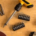 thumbnail image 6 of Universal Tool 16pc Deluxe T-Handle Ratchet Screwdriver Set, Steel, 6.5" x 0.5" x 0.5", Ratchet, Torx, Slotted, Phillips, Square, PoziDriv, 16 Piece, 6 of 7
