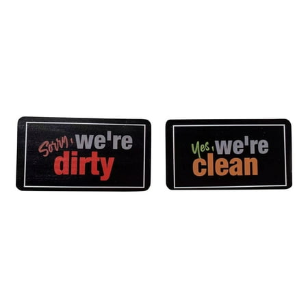 

Dishwasher Magnet Clean Dirty Sign Indicator Fashion Universal Double Sided Kitchen Dishwasher Wash Refrigerator Magnet pvc C