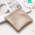 thumbnail image 2 of Bolsa Mini neceser de cosméticos, neceser de maquillaje de cuero para almacenamiento diario de viaje (caqui) Ehuebsd Para Estrenar, 2 of 7