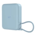 thumbnail image 3 of Batería Power Bank Portátil STF 10 000 mAh 20W PD Cable tipo C integrado color Azul, 3 of 8