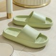 thumbnail image 1 of Slip-on Slippers Summer Unisex Non-Slip Bathroom Thicken Bottom Slippers, 1 of 6