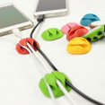 thumbnail image 1 of 6pcs Cable Holder Clip Cord Organizer Strong Self Adhesive Cable Management For Tidy Up Messy Desktop Usb Cable Cord, 1 of 3