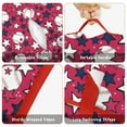 thumbnail image 6 of Red Baseballs and Stars Pattern Toddler Nap Mats for Kids Preschool,Sleeping Mat Bag or Kids,Toddler Sleeping Bag,Toddler Nap Mat or Daycare, 6 of 6