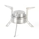 thumbnail image 1 of Estufa de alcohol para acampar Estufa de alcohol redonda con soporte de estante para acampar Picnic Barbacoa Cocinar, 1 of 6