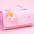 thumbnail image 1 of 1pc Cute Pencil Case: Large Capacity Multi-Functional Stationery Organizer for Stress-Free Organization - Suitable for Men & Women!, 1 of 5