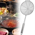 thumbnail image 2 of Ngxiha Strainer Spider Skimmers for Kitchen Cooking, Strainer Spider Skimmers for Kitchen Cooking and Frying Food, Stainless Steel Slotted Spoon Pasta Strainers Tomato Food Strainer Skimmer., 2 of 4