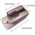 thumbnail image 2 of 4 Pcs Remote Control Holders Rack Wall Mount Media Organizer Phone Charging Storage Box for Home Office Living Room Bedroom (Gold, Small), 2 of 3