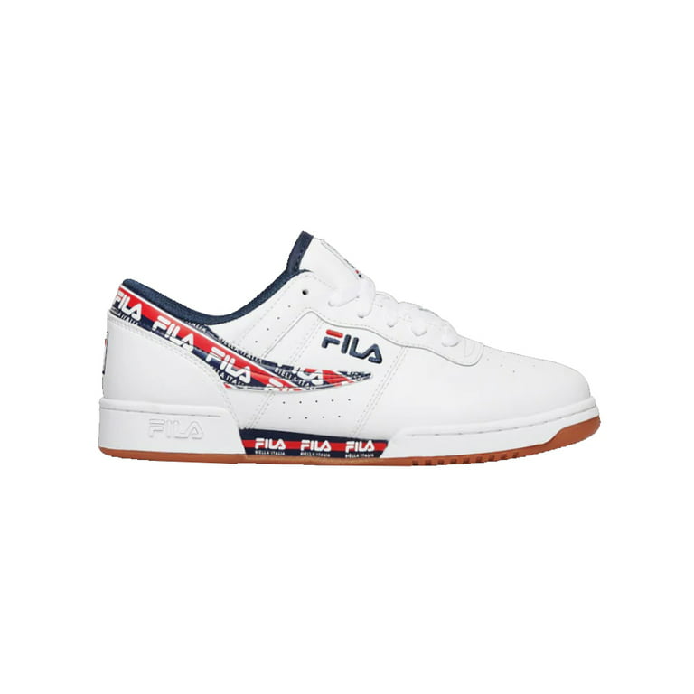 Naar boven uitlijning ouder Fila OG Fit Biella Italia Mens Low Top Fashion Sneakers White - Walmart.com