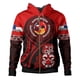 thumbnail image 2 of Sudadera con capucha con estampado gráfico en 3D maorí de helecho plateado de Nueva Zelanda, novedad en sudaderas con capucha y sudaderas, sudaderas con capucha y cremallera para hombres, abrigo tipo, 2 of 5
