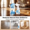 thumbnail image 3 of Hard Floor Cleaner Spray 120ml Fast Dry Restore Shine Disinfecting Wood Tile Safe, 3 of 7