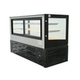 thumbnail image 6 of 3 Layers Desktop Refrigerated Cake Display Cabinet Cake Display Case Rear Opening Door 220V, 6 of 13