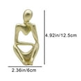 thumbnail image 3 of MERILER Modern Living Room Decor: Mini Abstract Figurines for a Chic and Sophisticated Aesthetic, 3 of 6